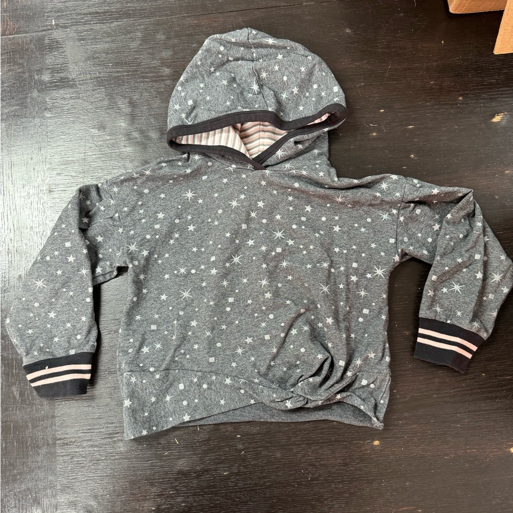 Matilda Jane - Brigida Hoodie Grey Sweatshirt & Sweatpants |Size 6|